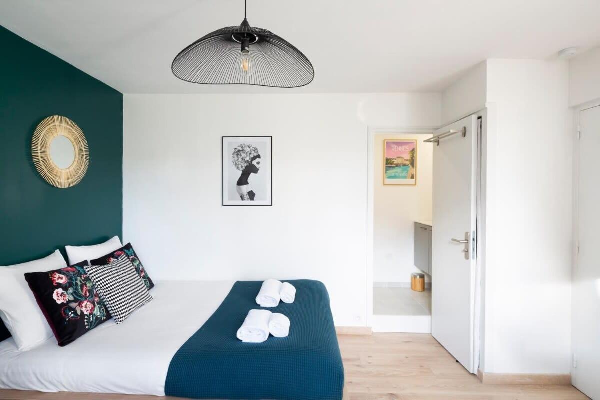 L'ÉDEN studio moderne et lumineux proche centre Rennes Extérieur photo
