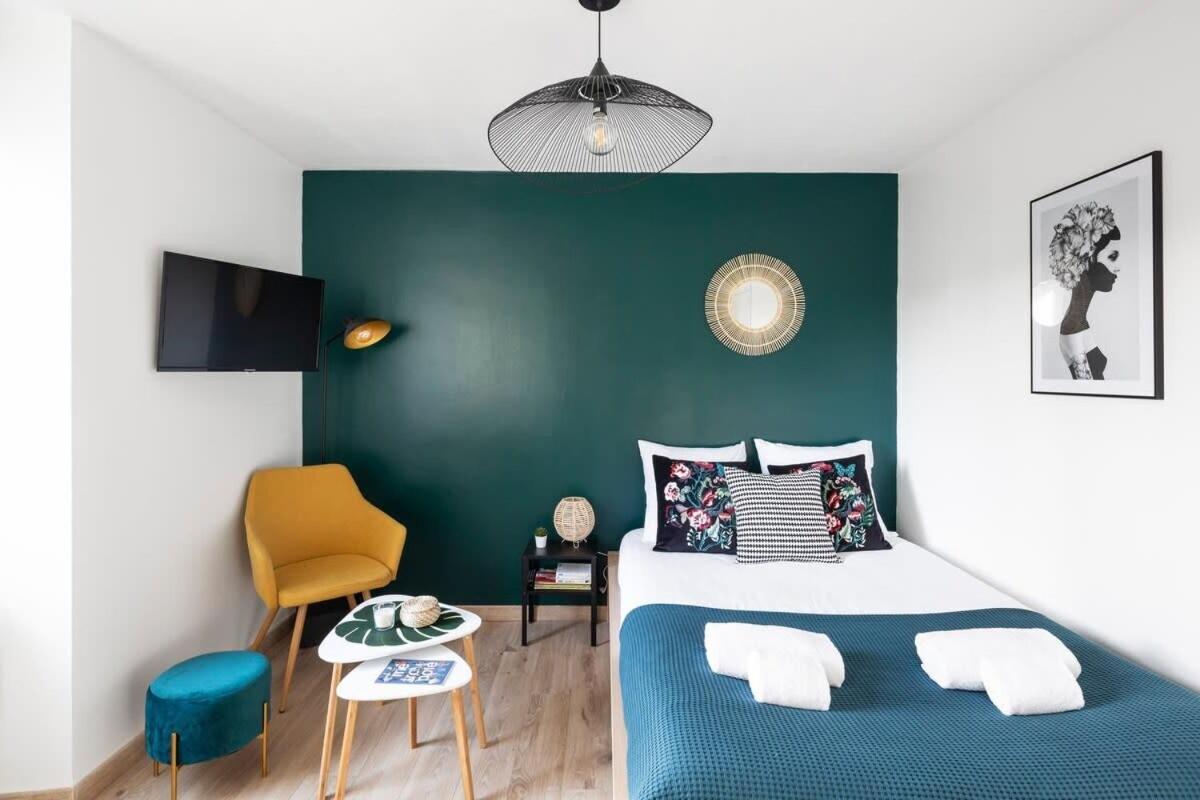 L'ÉDEN studio moderne et lumineux proche centre Rennes Extérieur photo